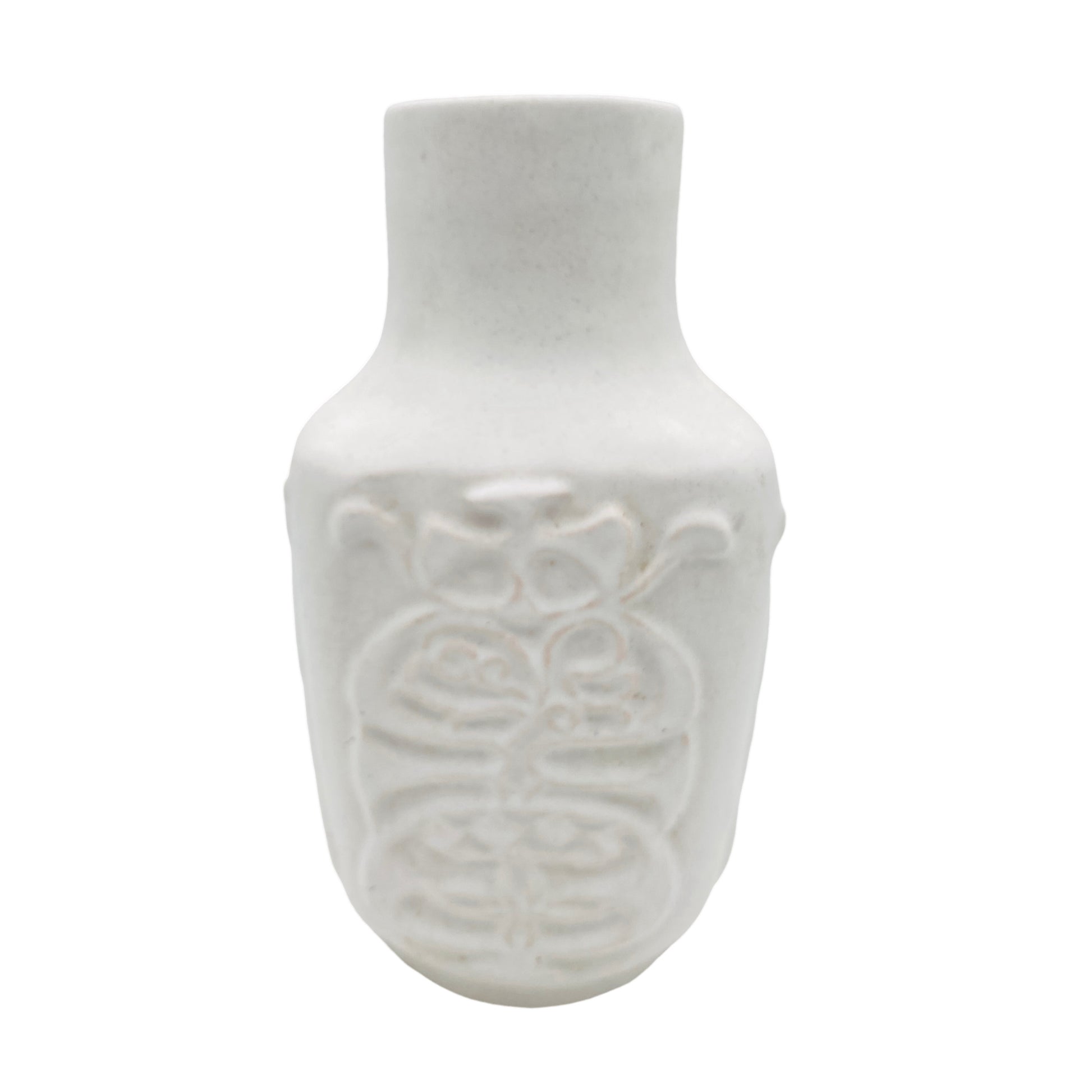 Scheurich Vase 520/21 Keramik Vintage 60er 70er Mid Century weiß