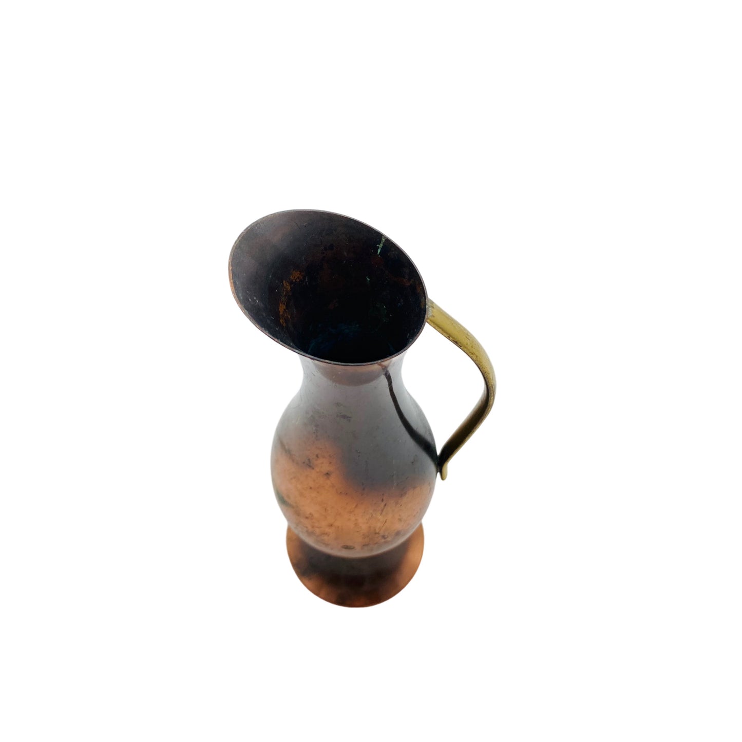 Kupfervase Vase Mid Century Modern Kupfer Vintage 50er 60er Jahre