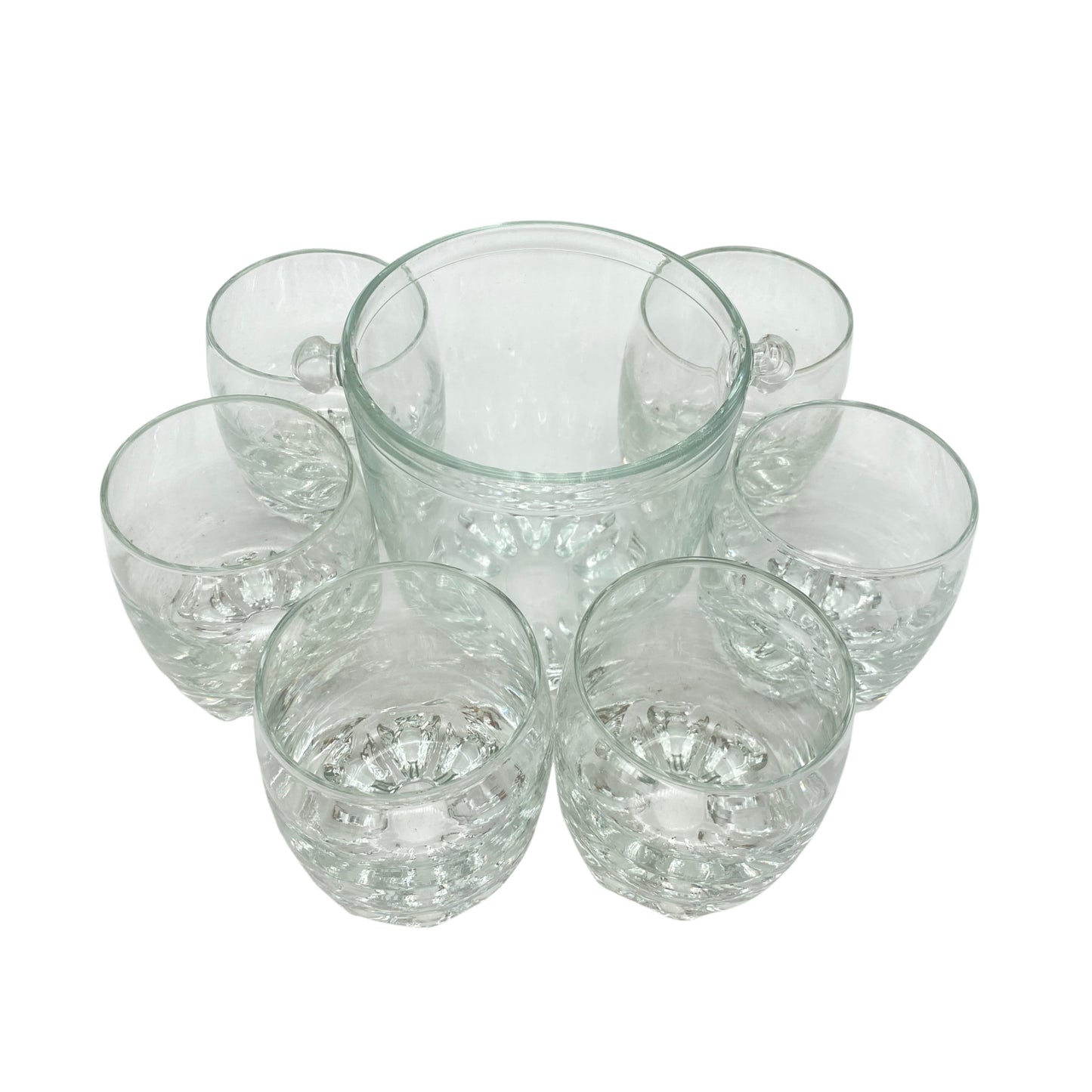I Vetri di Fidenza Whisky Set Ice Bucket Eiseimer Gläser Vintage 70er 80er 