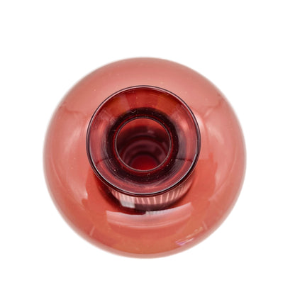 LAUSCHA Glasvase Vase Thüringen GDR DDR lila 60er 70er Jahre