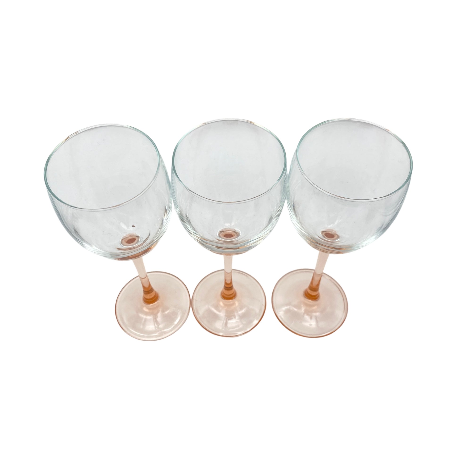 Luminarc Weingläser 3er Set rosa rosé Gläser Vintage