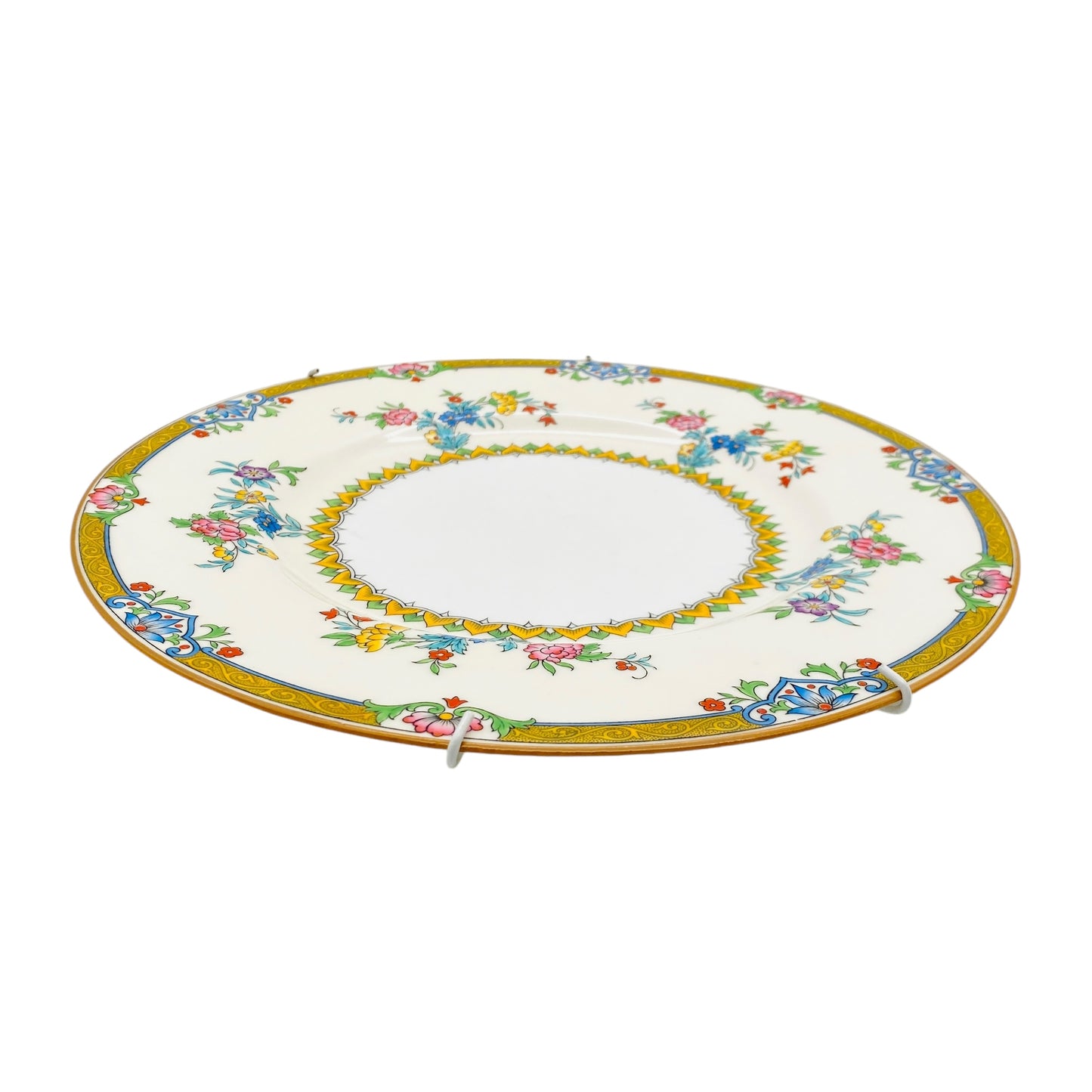 MINTON Porzellan England Wandteller 27 cm bemalt signiert Teller