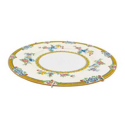 MINTON Porzellan England Wandteller 27 cm bemalt signiert Teller