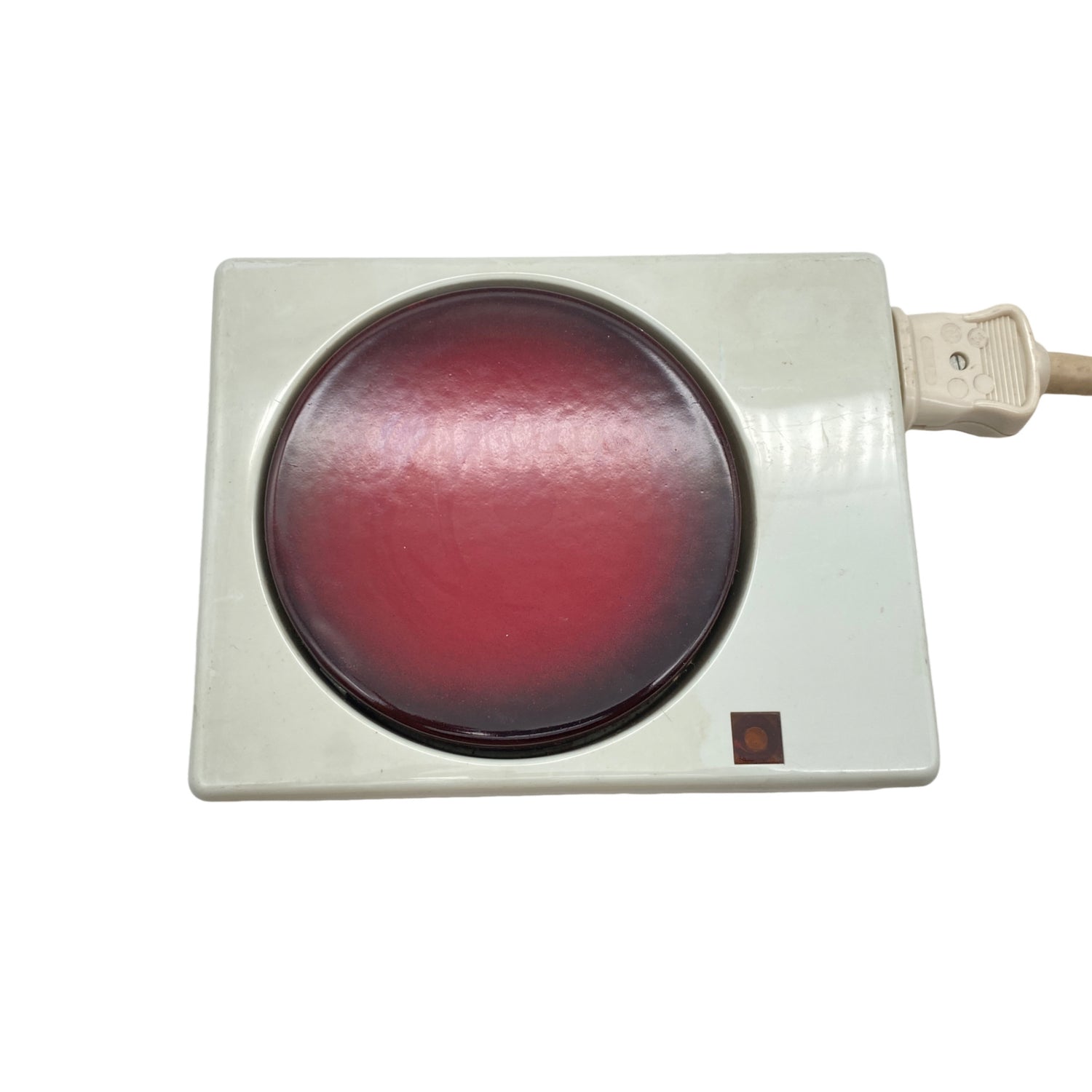 Melitta Heizplatte Wärmeplatte rot Vintage 70er WP 1 450 W