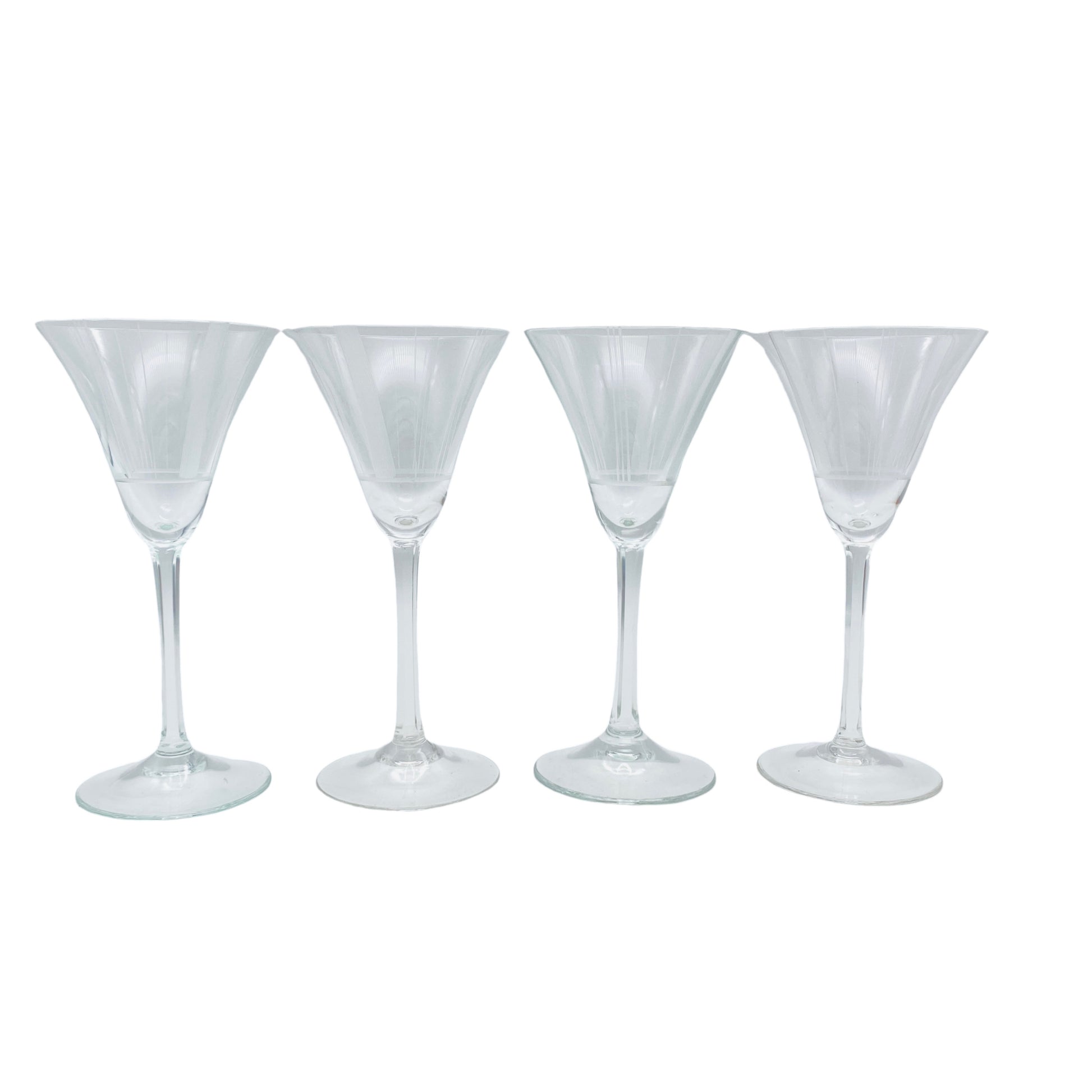 Mid Century Sherrygläser 40er 50er Jahre Vintage Gläser Glas