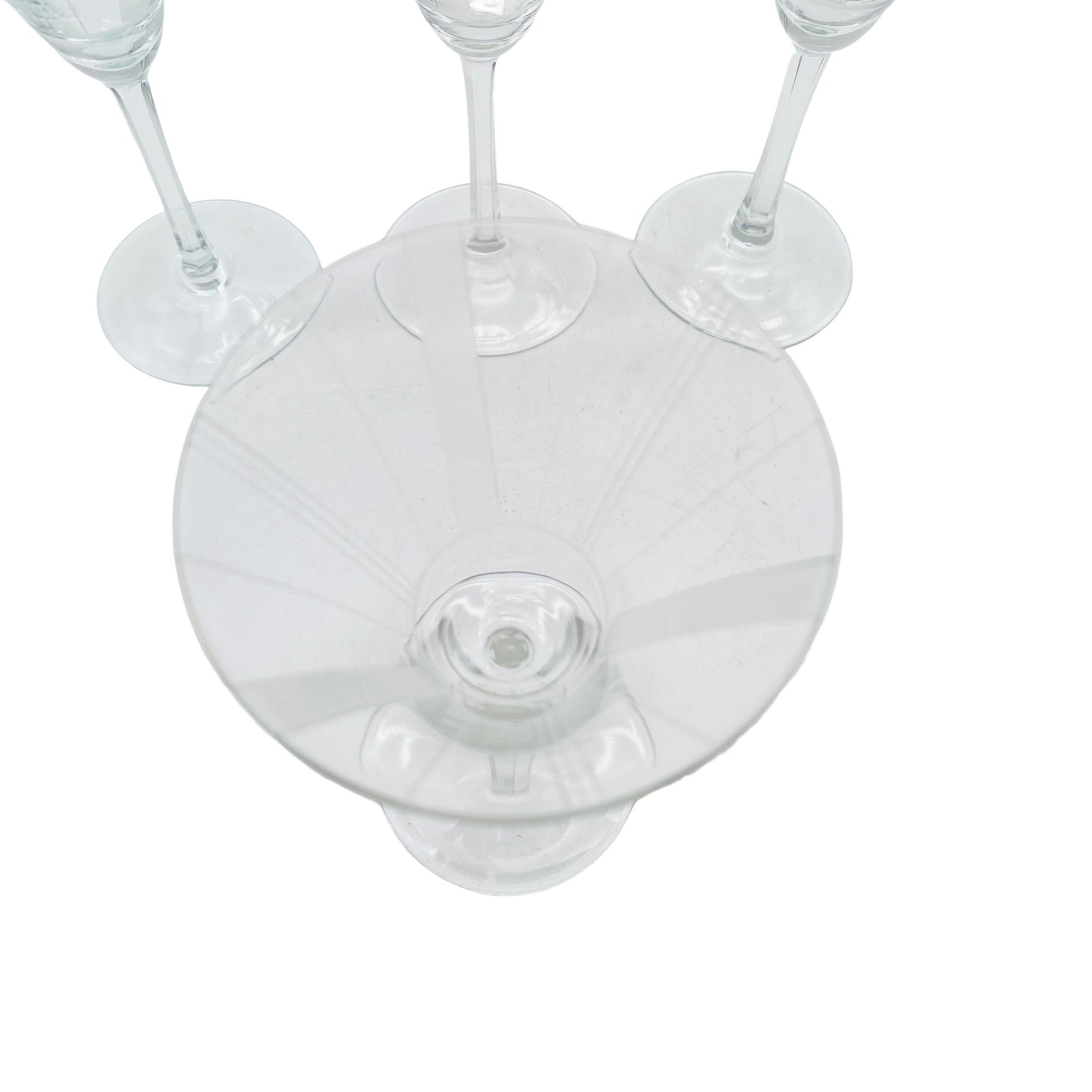 Mid Century Sherrygläser 40er 50er Jahre Vintage Gläser Glas