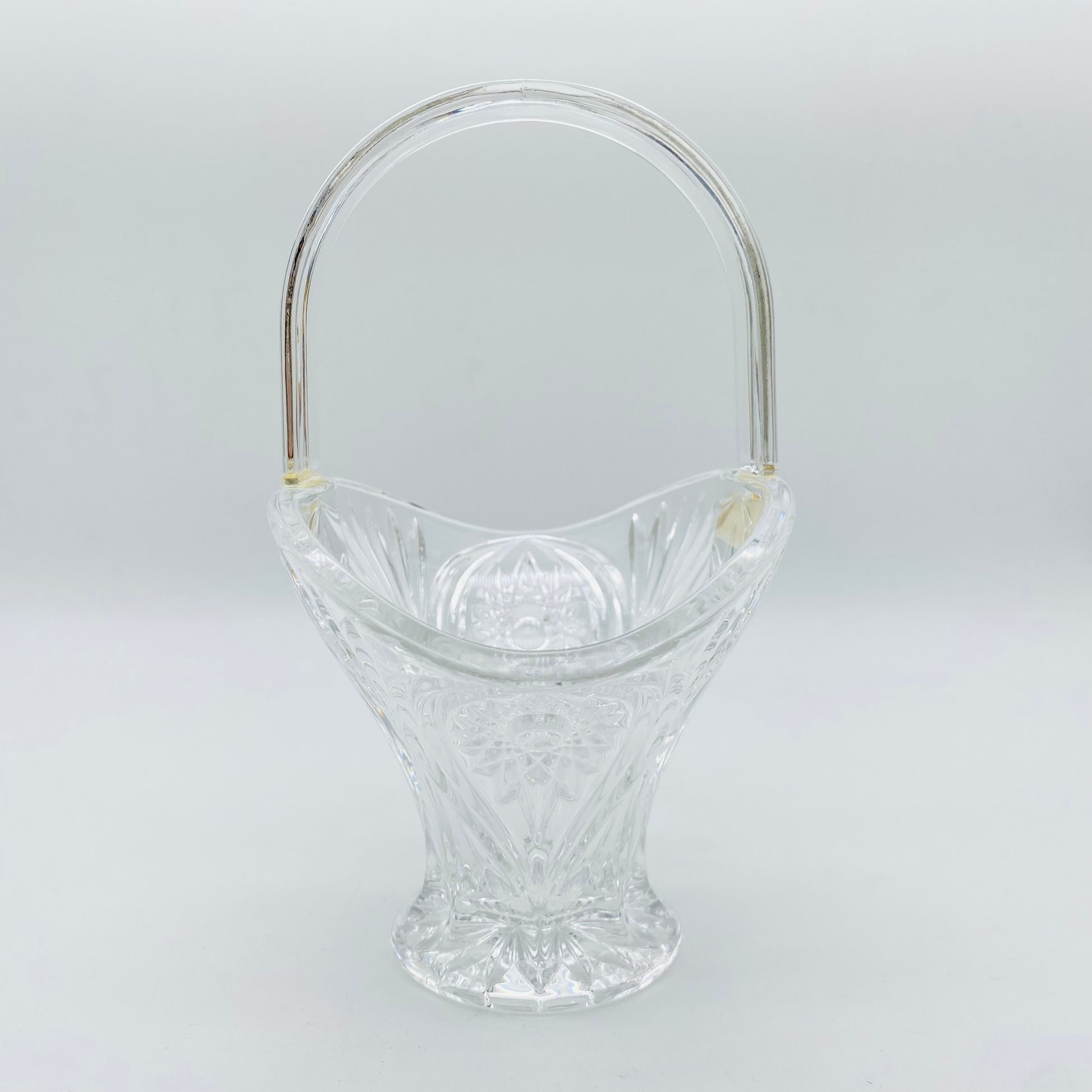NACHTMANN Schale Korbschale Korb Bleikristall  Glas Vintage 70er 80er