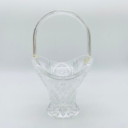 NACHTMANN Schale Korbschale Korb Bleikristall  Glas Vintage 70er 80er