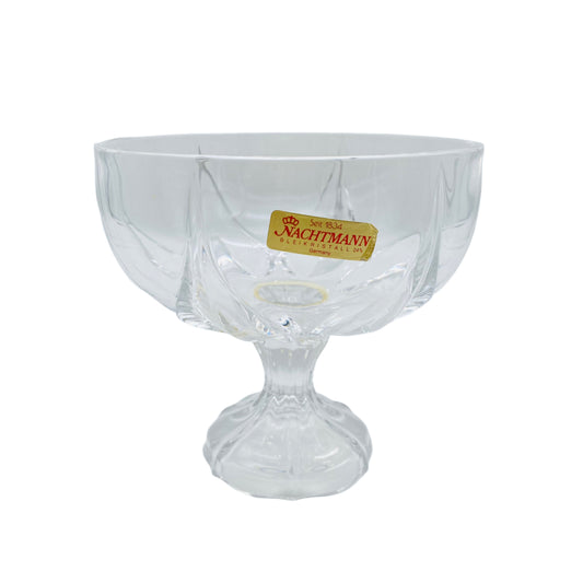 NACHTMANN Schale Pokalschale Bleikristall  Glas Vintage 70er 80er 