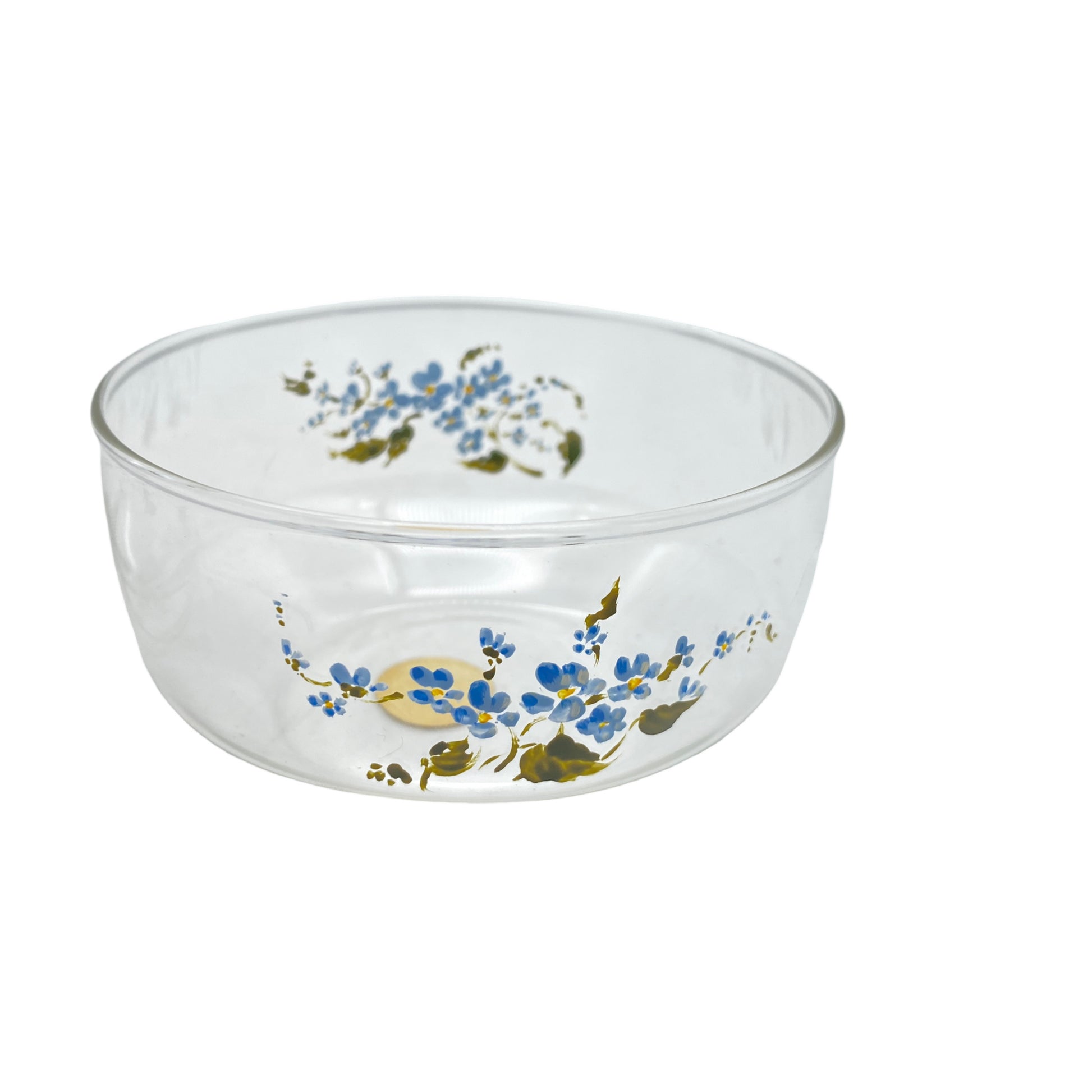 Papavero Glasdose Deckeldose Gla Vintage Prodotti Artigiani Alassio