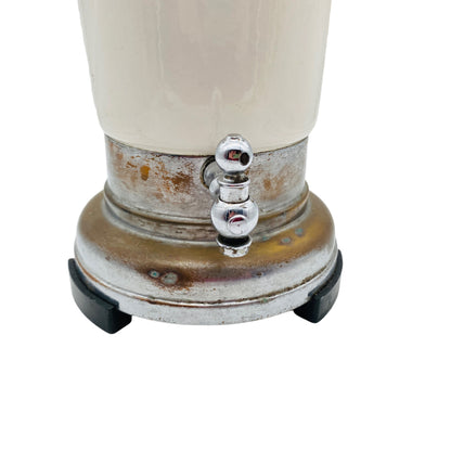 Perkolator Vintage Emaille Metall Chrom 30er 40er 50er Jahre Mid Century