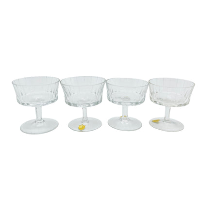 Poschinger Likörgläser Schnapsgläser beschliffen 50er 60er Mid Century Vintage