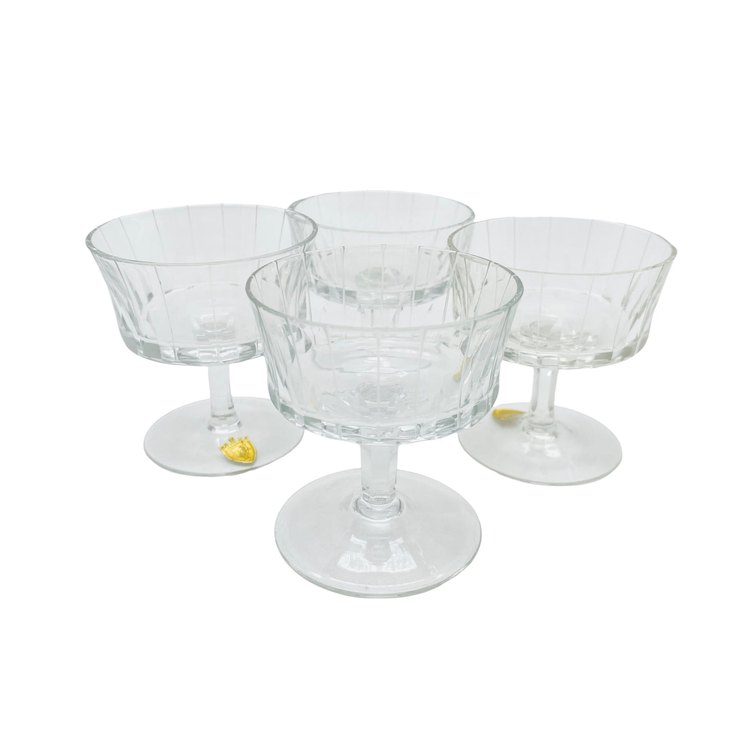 Poschinger Likörgläser Schnapsgläser beschliffen 50er 60er Mid Century Vintage