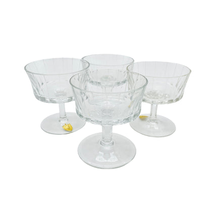 Poschinger Likörgläser Schnapsgläser beschliffen 50er 60er Mid Century Vintage