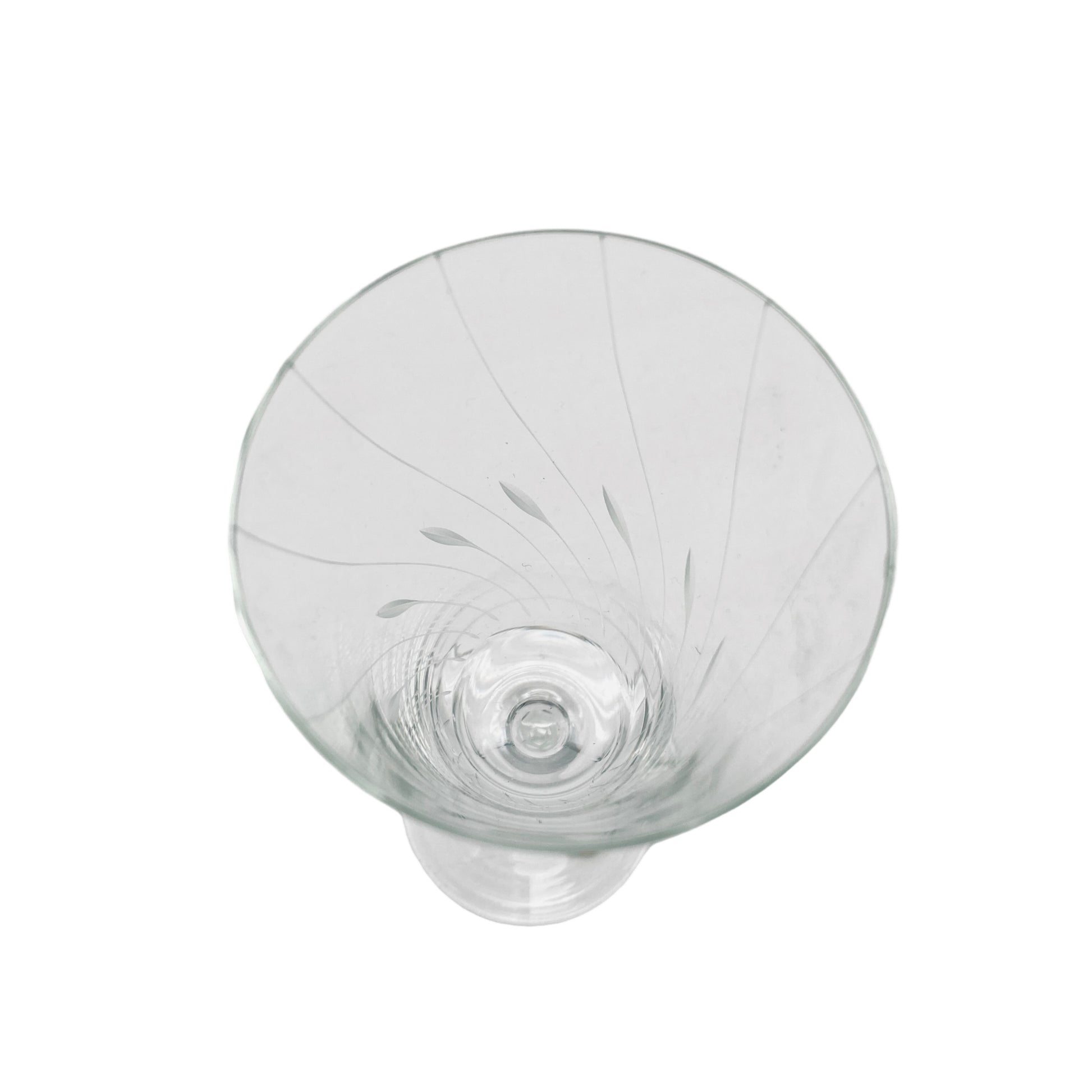 Poschinger Sektgläser 50er 60er beschliffen Vintage Gläser Glas