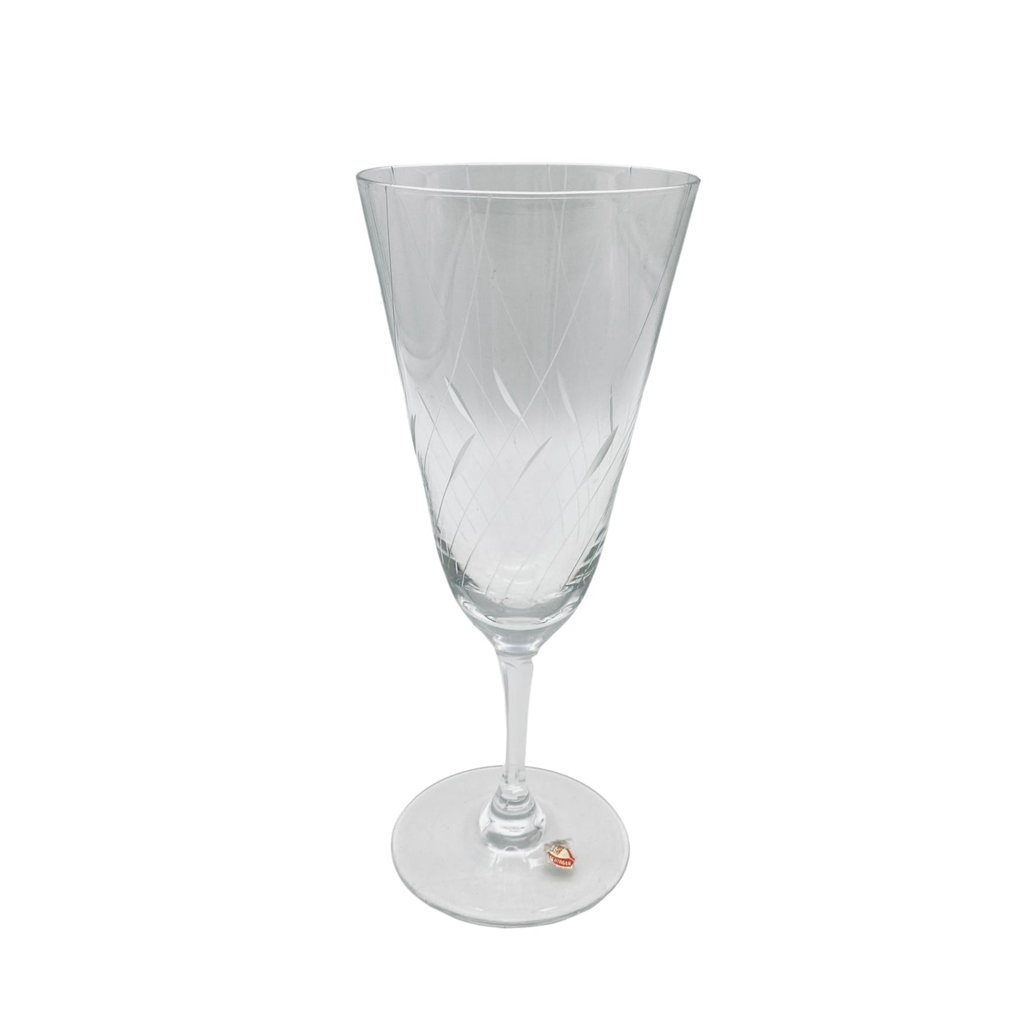 Poschinger Sektgläser 50er 60er beschliffen Vintage Gläser Glas