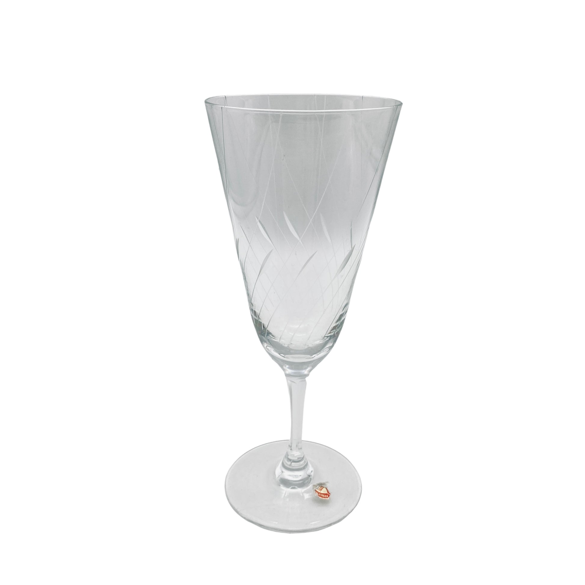 Poschinger Sektgläser 50er 60er beschliffen Vintage Gläser Glas