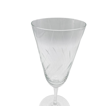 Poschinger Sektgläser 50er 60er beschliffen Vintage Gläser Glas
