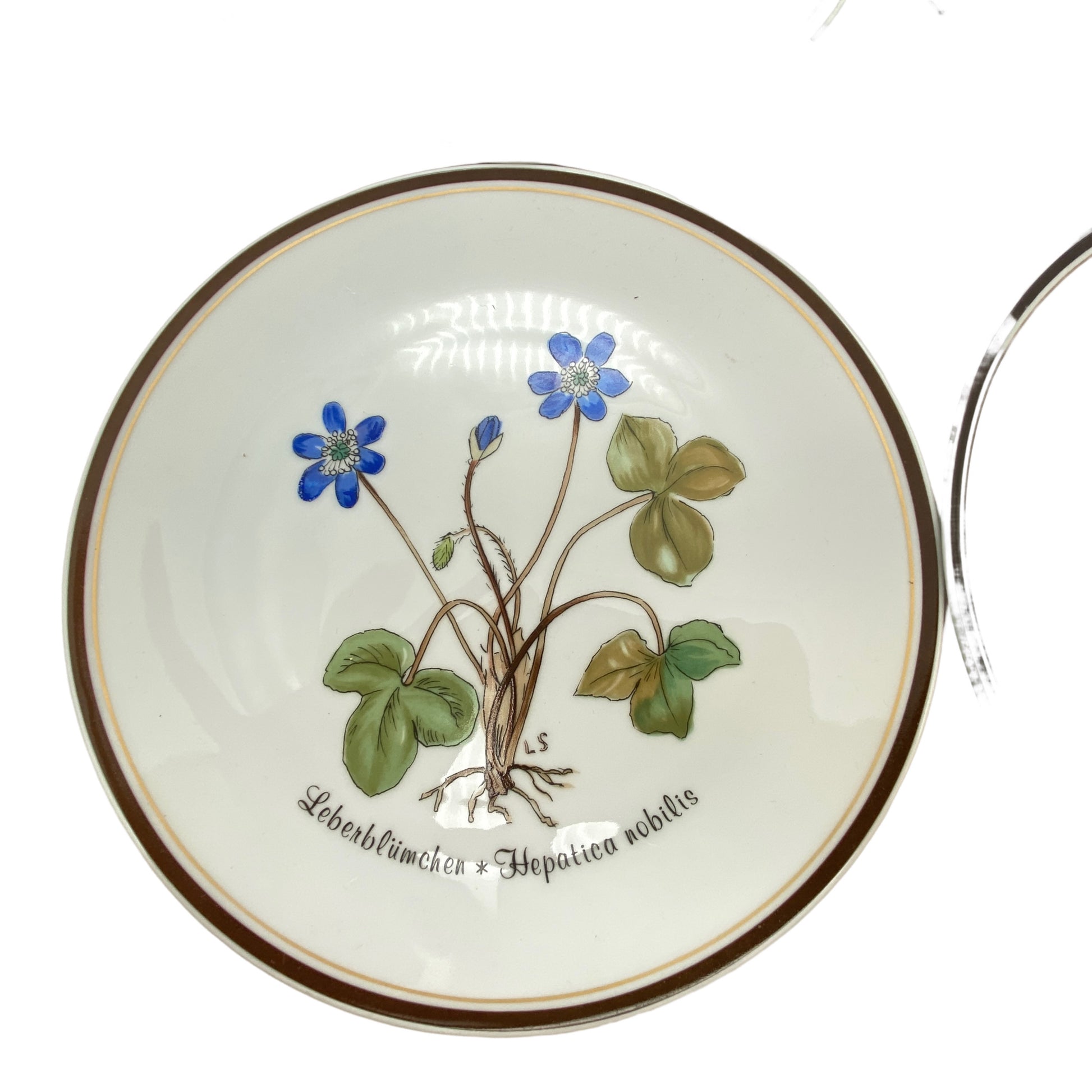 ROSENTHAL Teller `Aus Liebe zur Natur´ Porzellan Loki Schmidt