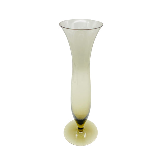 Rauchglasvase Trichtervase 50er 60er Mid Century Vintage