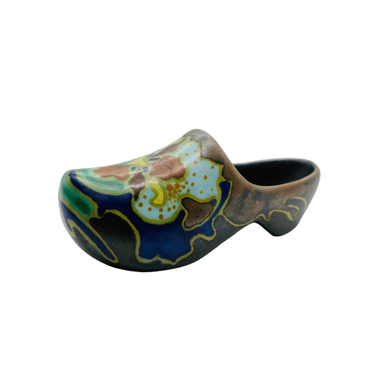 Regina Gouda Onyx W.B. Keramik Schuh Dekoration Art Deco Niederlande