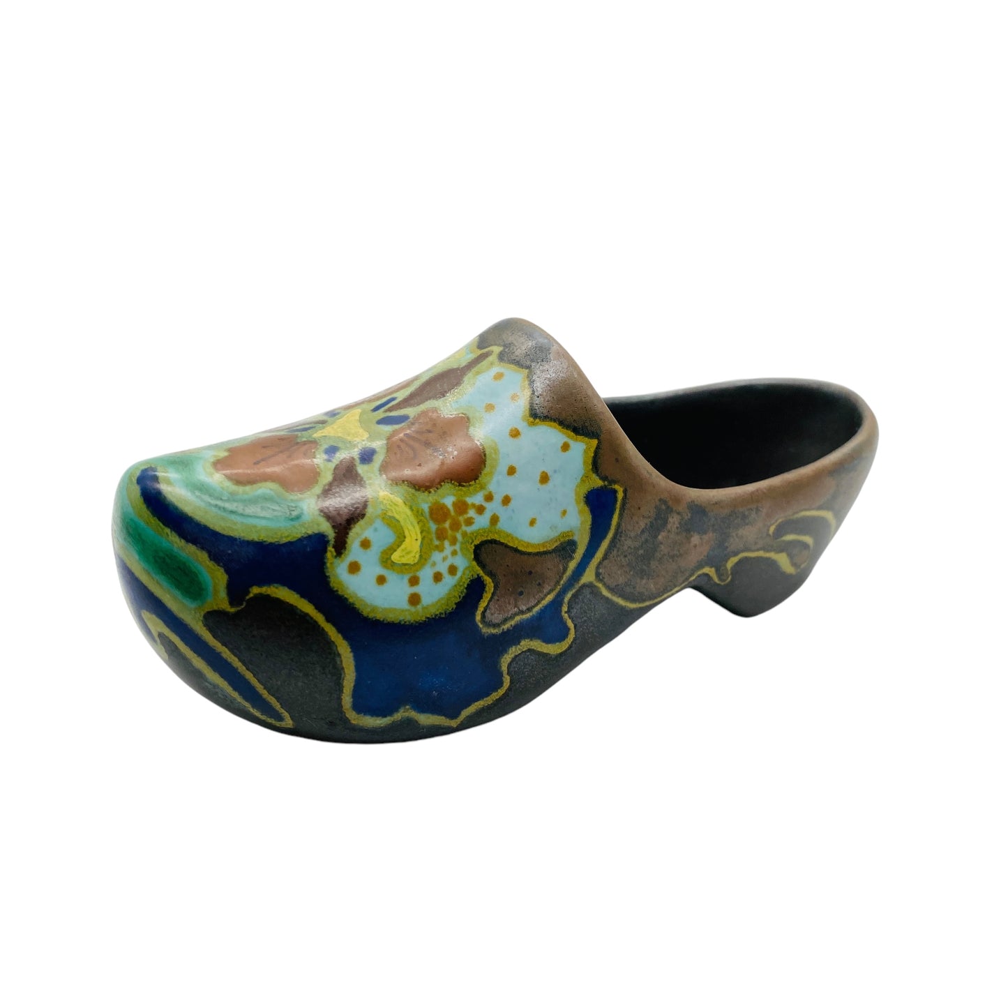 Regina Gouda Onyx W.B. Keramik Schuh Dekoarion Art Deco Niederlande
