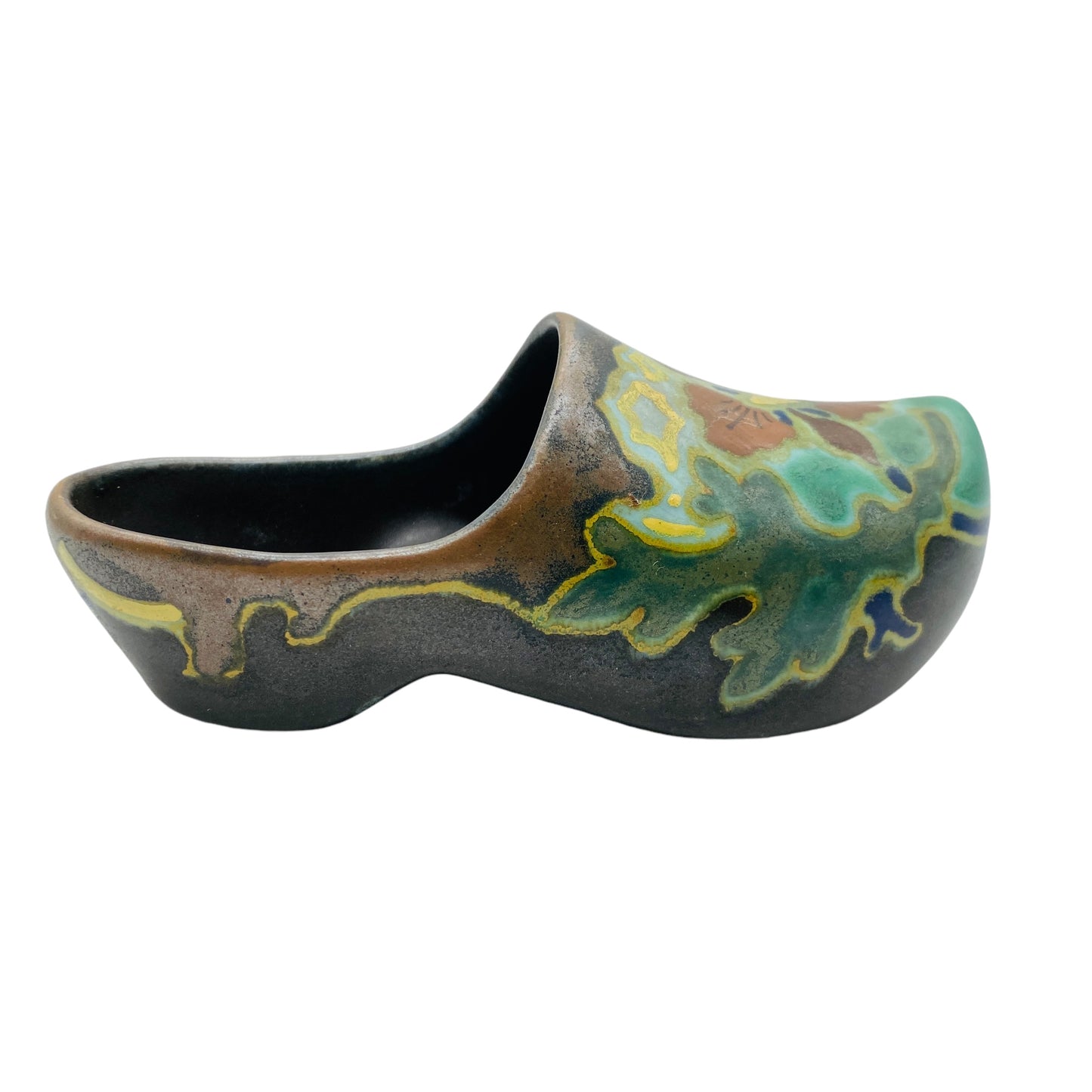 Regina Gouda Onyx W.B. Keramik Schuh Dekoration Art Deco Niederlande