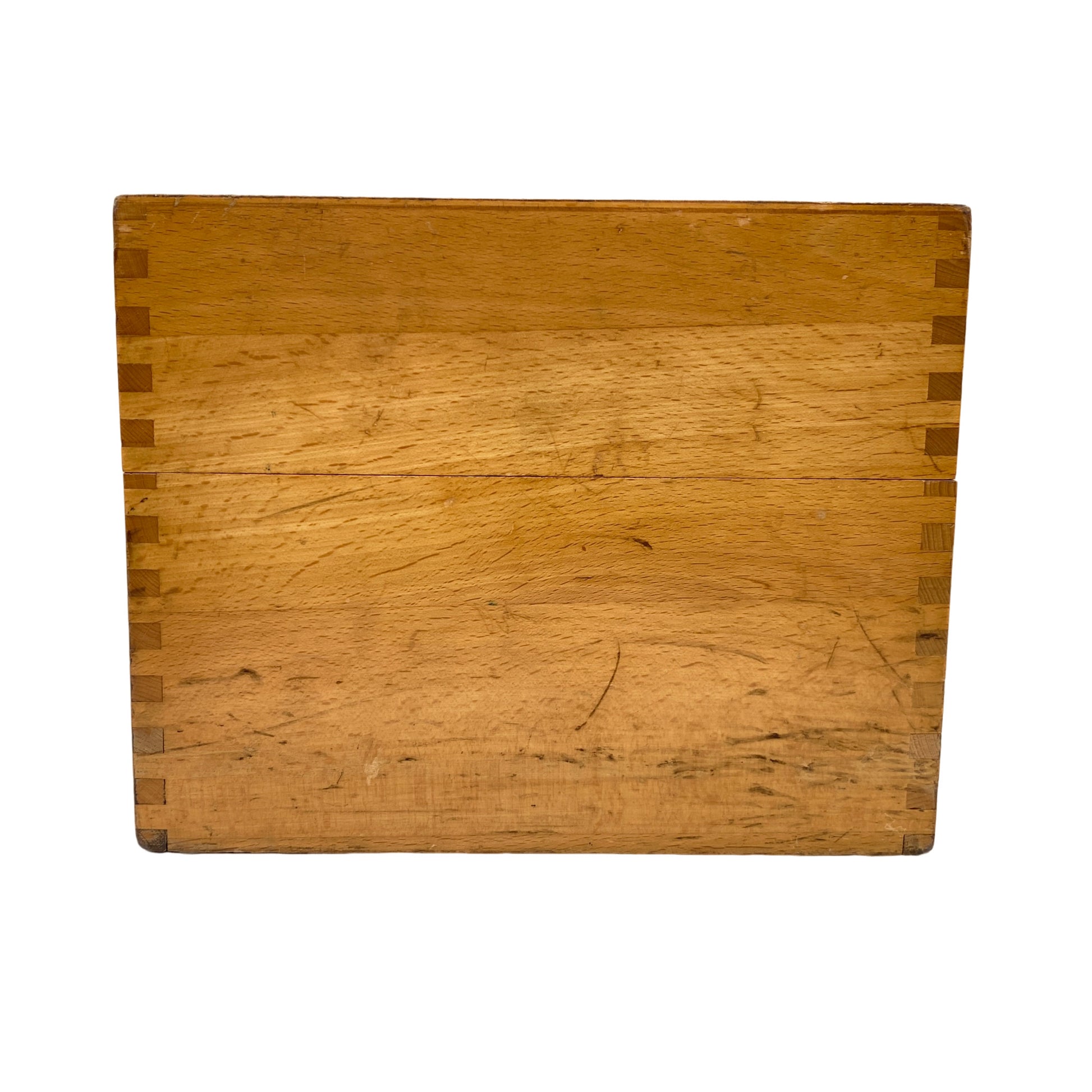 Registerbox Karteikartenbox Karteikasten Registerkasten Holz Vintage Mid Century