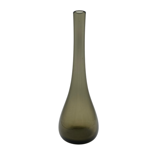 Rosenthal Vase Rauchglas Mid Century Dekoration 60er 70er Jahre Glas