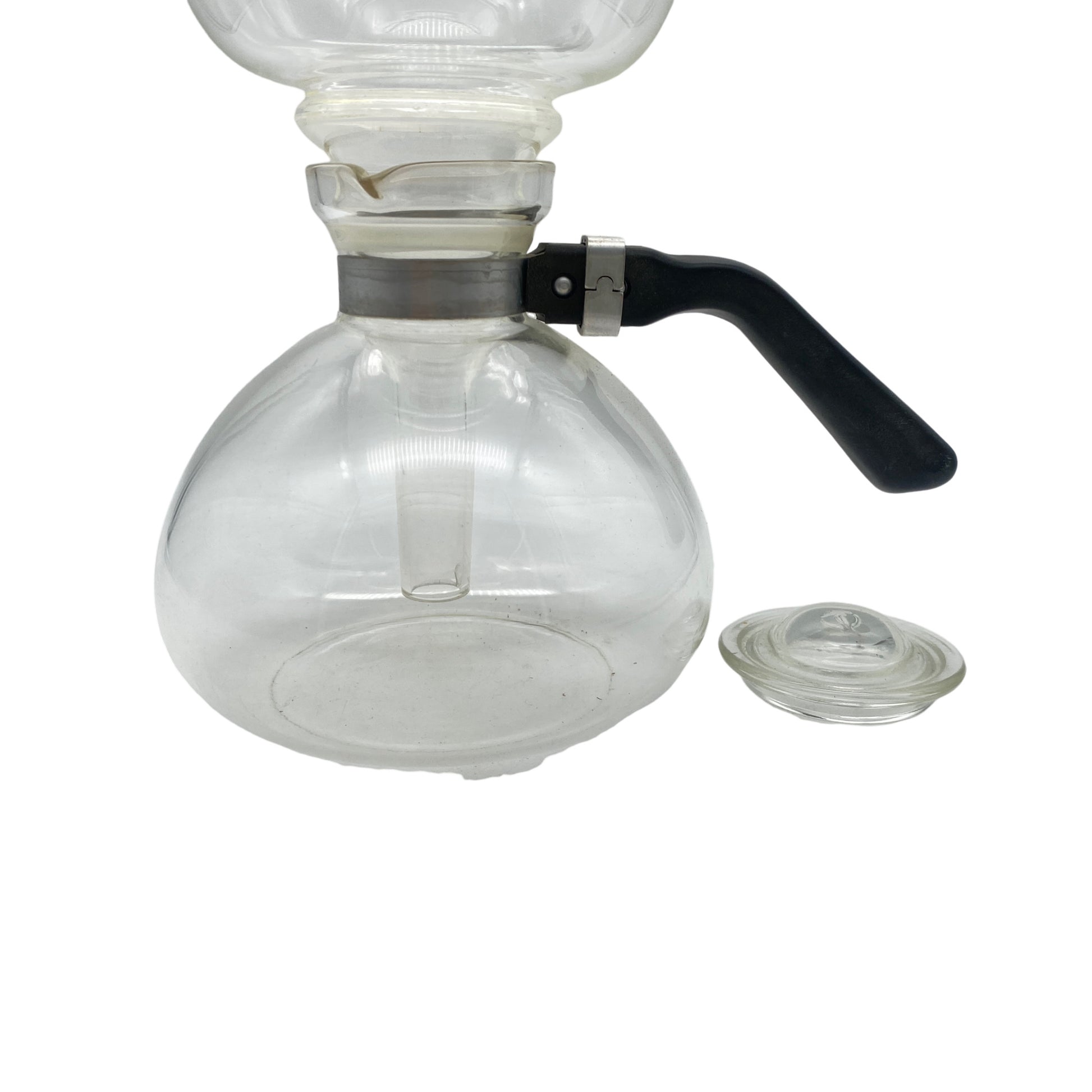 Saale Glas feuerfest Kaffeemaschine 3/4 Liter Kaffeebereiter Vintage