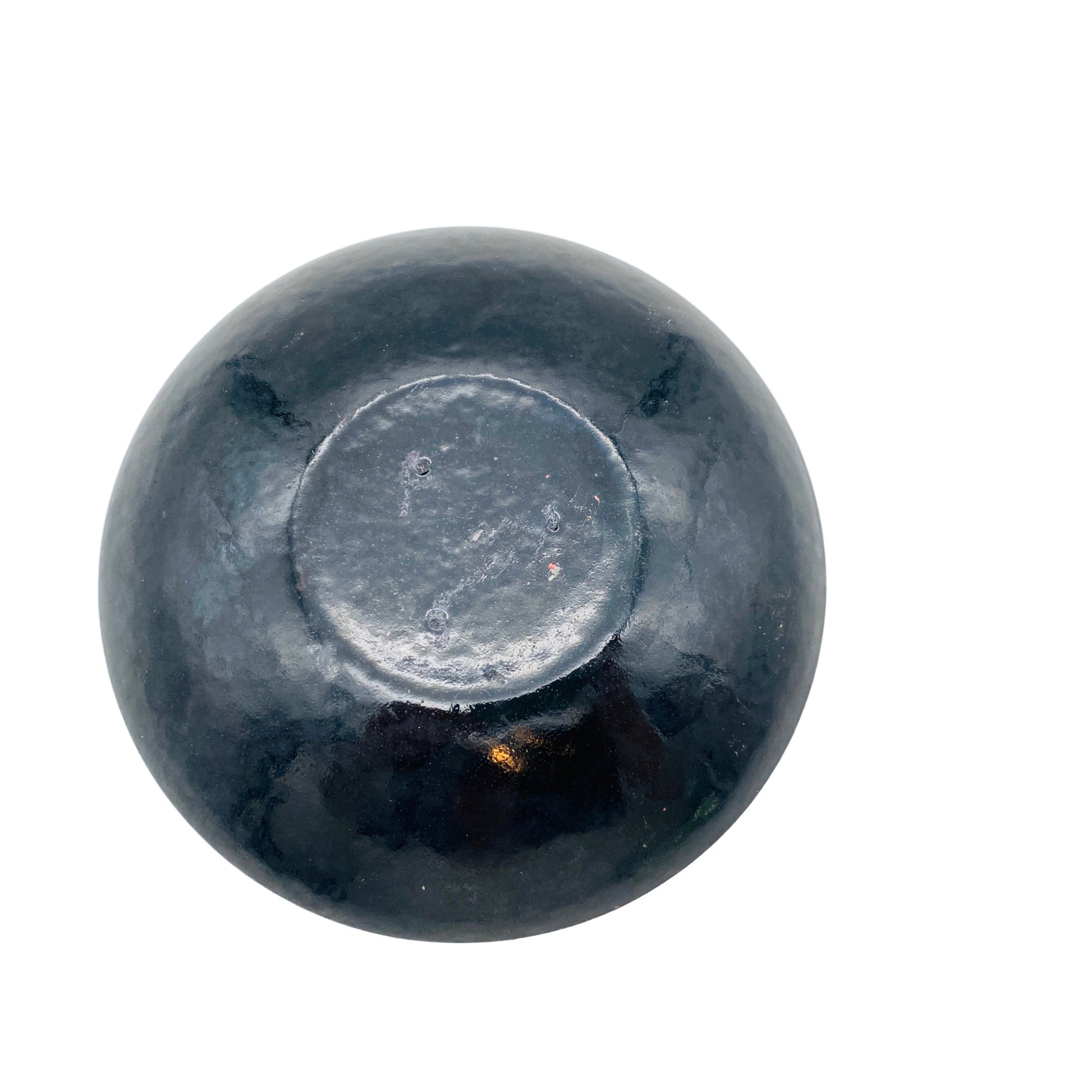 Schale aus Emaille rosa blau Mid Century Lounge 50er 60er Jahre