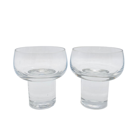 Schalen Set Vintage 70er Jahre Gläser transparent Dessertschalen