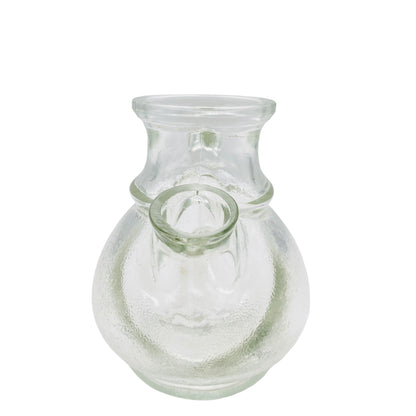 TISCHFEIN Nusskanne Erdnusskanne mit Korkverschluss 70er 80er Jahre Vintage Glas