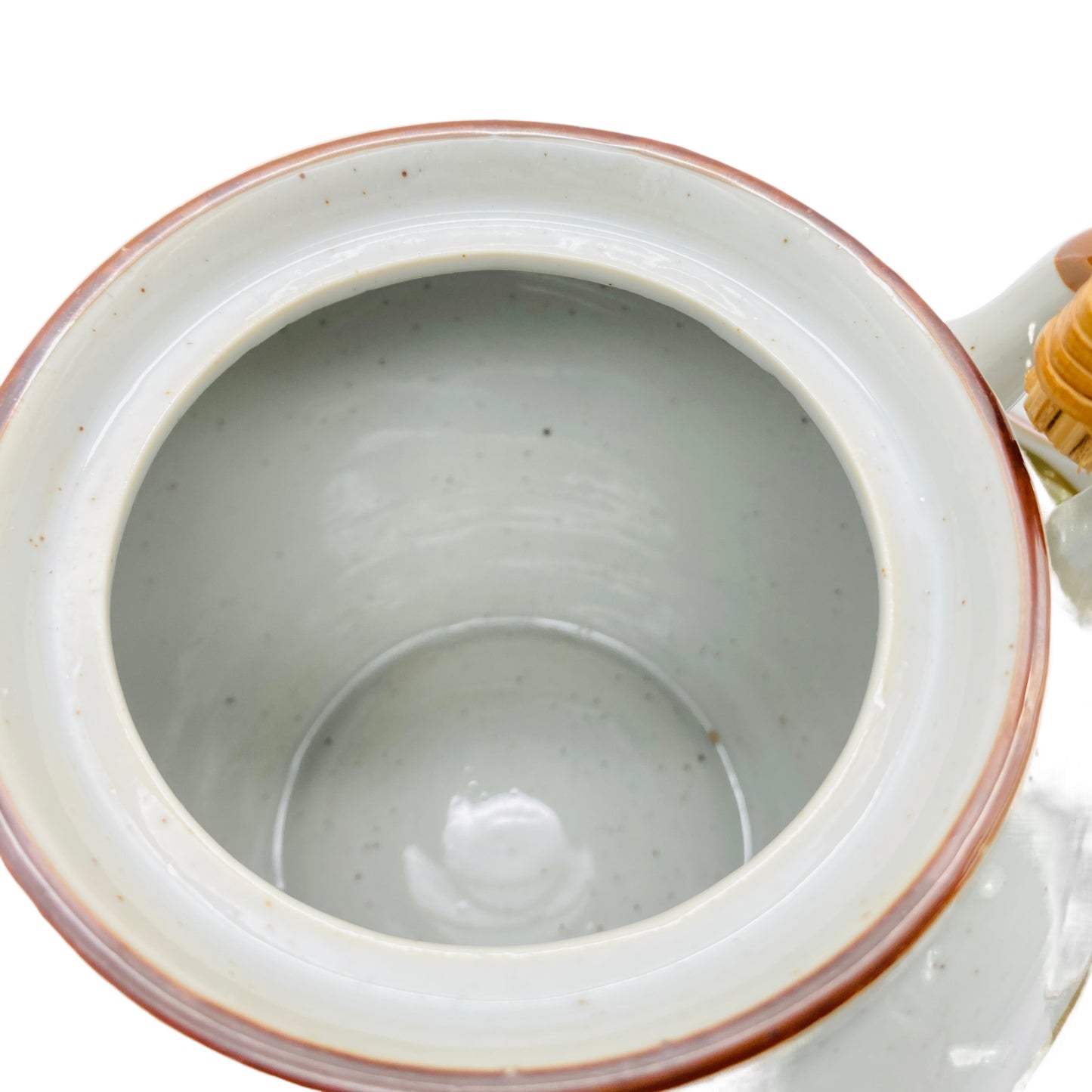 Teeservice Teekanne Teeschalen Set Porzellan asiatisches Design Vintage