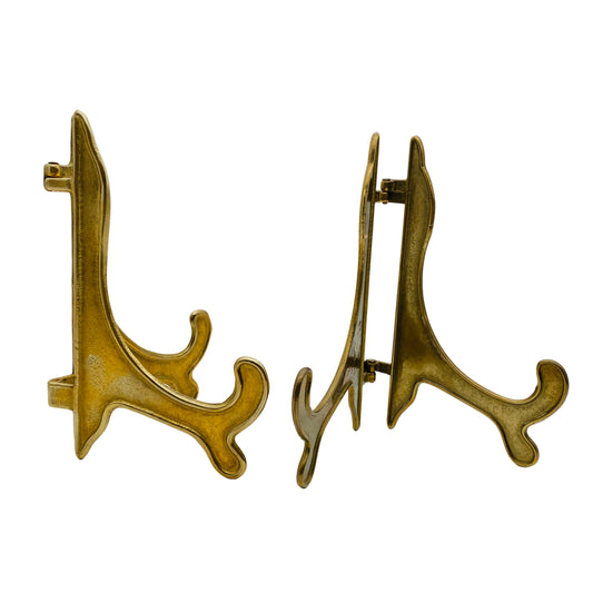 Tellerhalter Messing 2er Set Tellerhalter Vintage