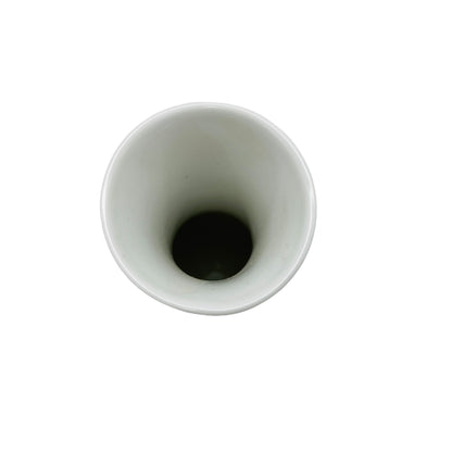 Thomas Porzellan Vase weiß glänzend 70er 80er 90er Jahre Blumenvase
