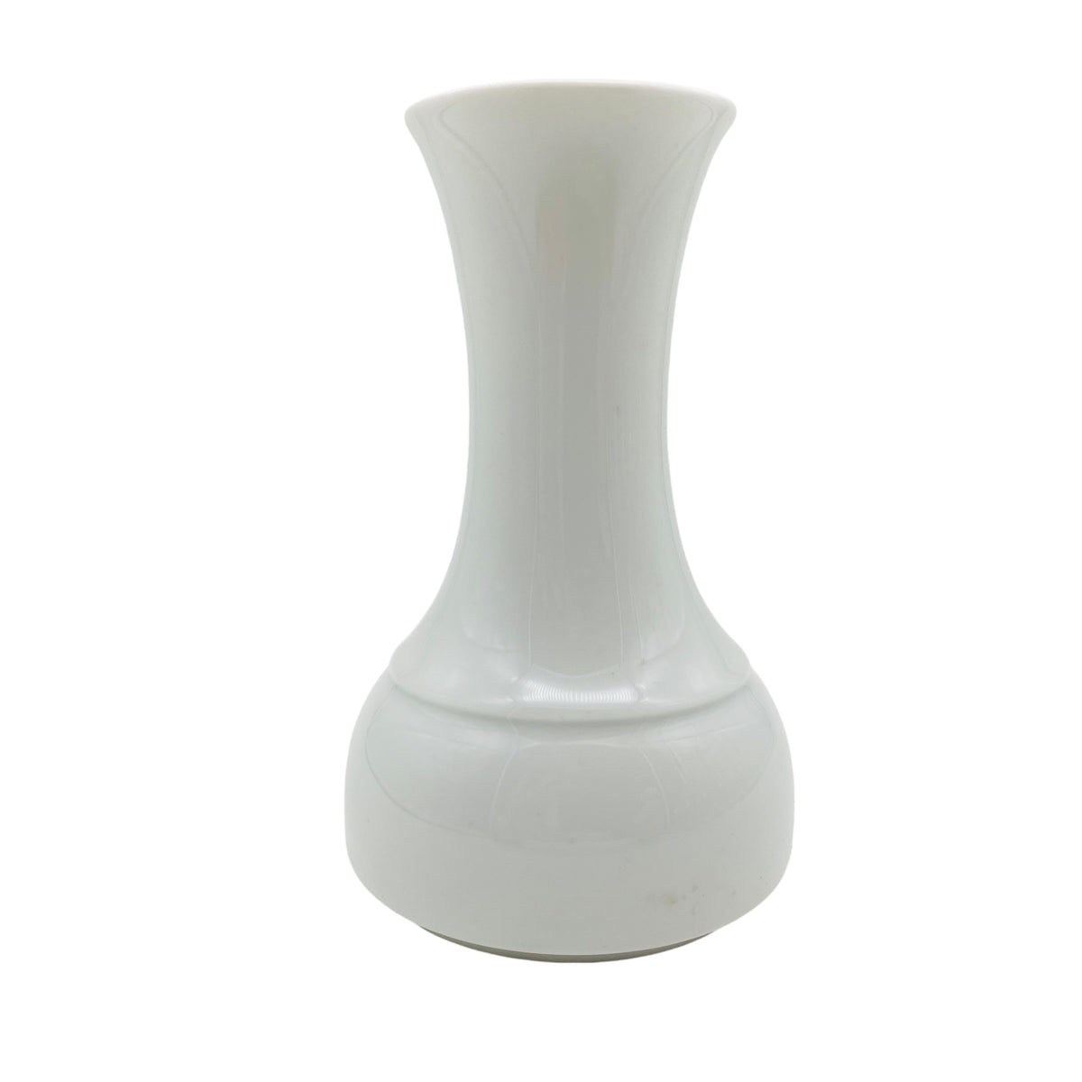 Thomas Porzellan Vase weiß glänzend 70er 80er 90er Jahre Blumenvase