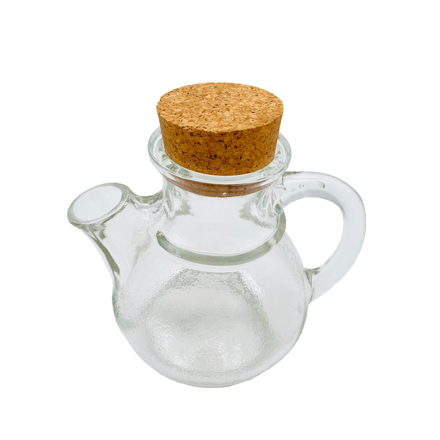 Tischfein Nusskanne Erdnusskanne Glas Vintage 70er