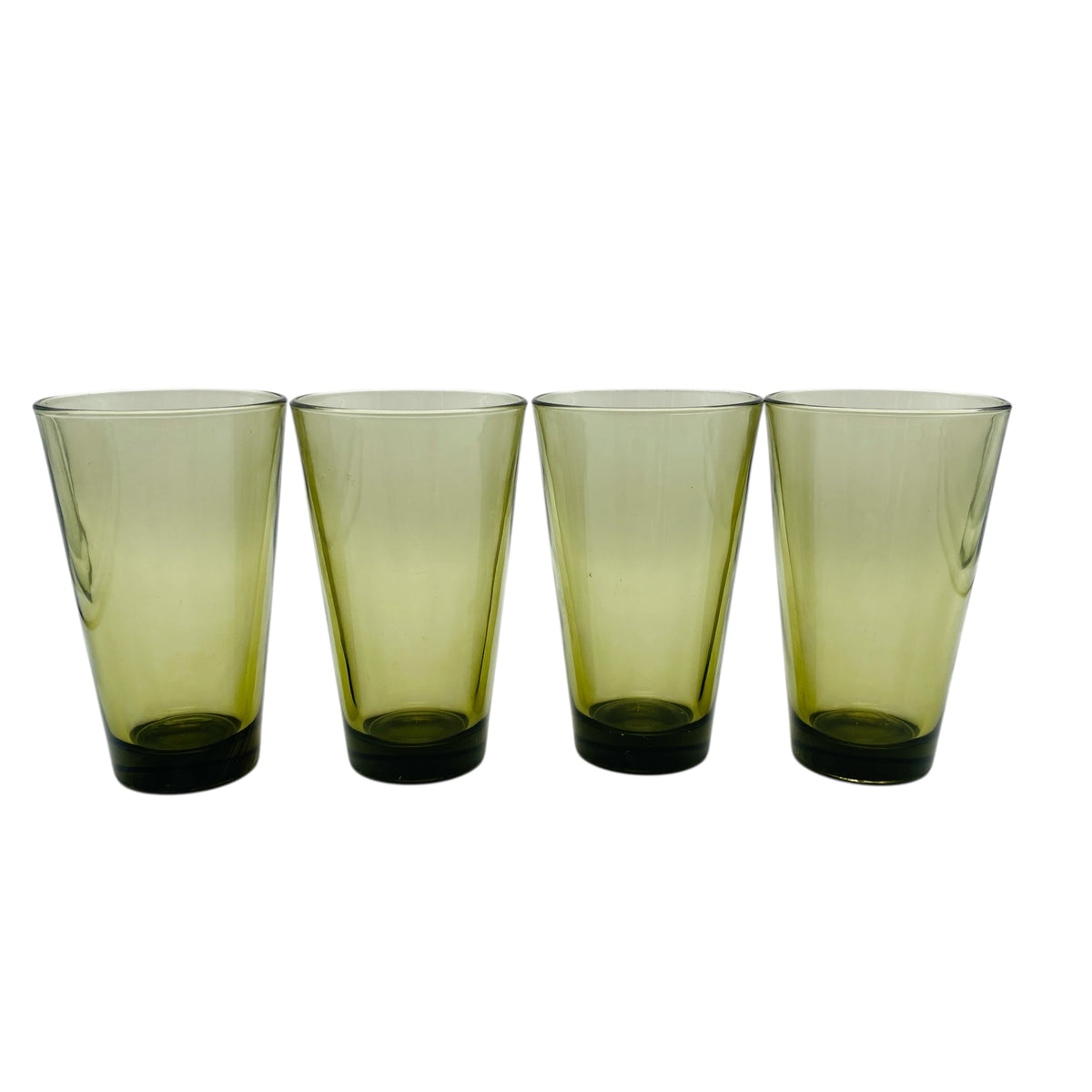 Vintage Wasserglas Grün 70er/80er