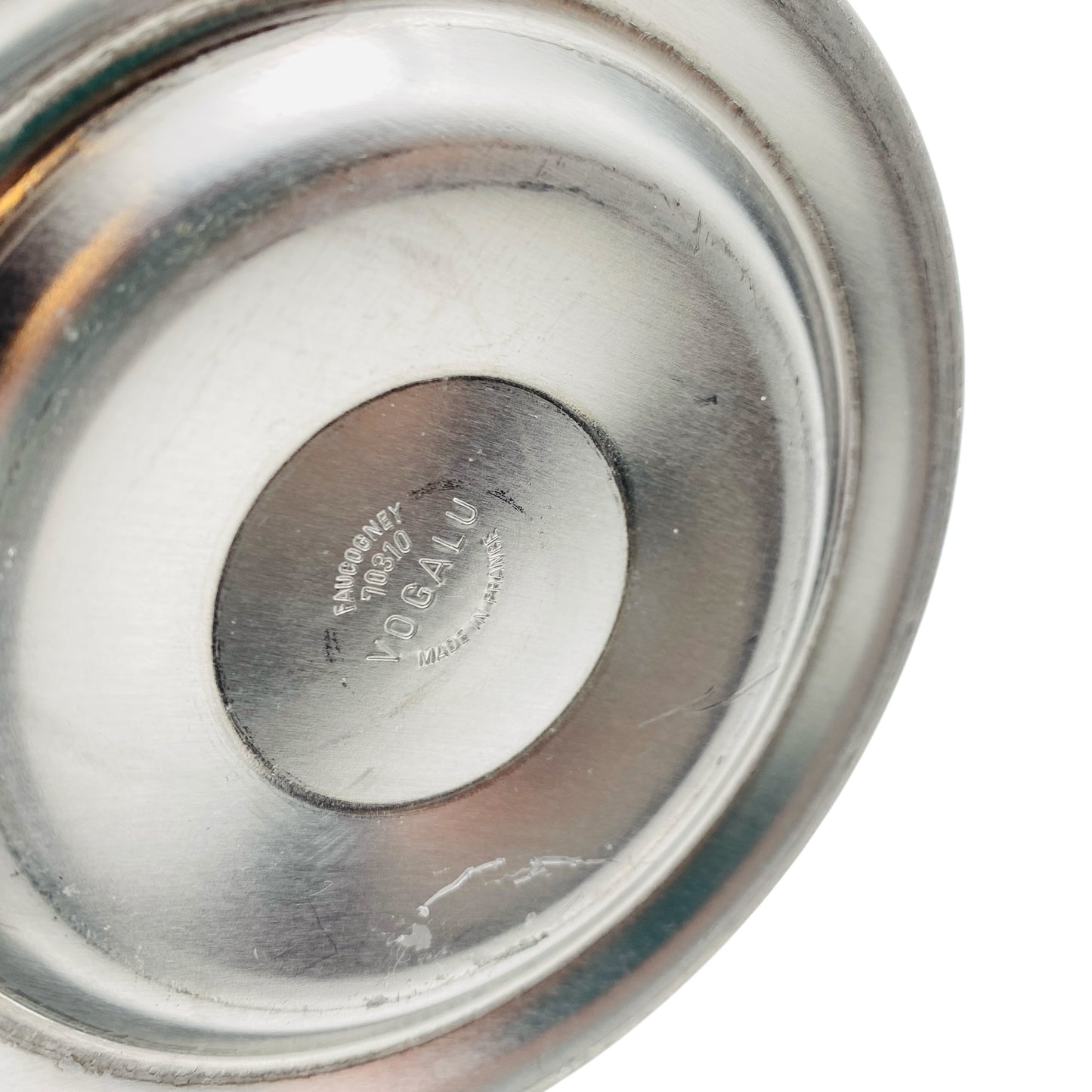 VOGALU Eiseimer Flaschenkühler Aluminium aus Frankreich 60er 70er Jahre Vintage Hausbar