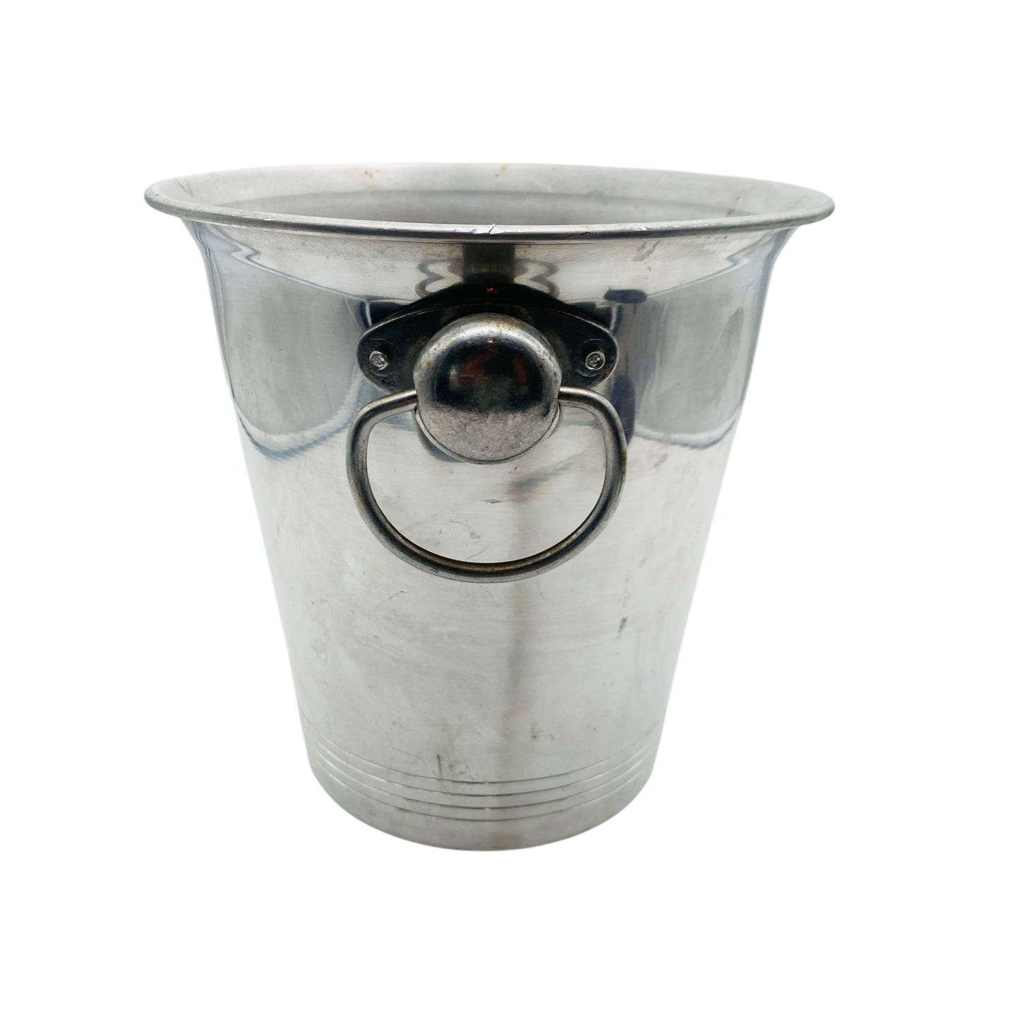 VOGALU Eiseimer Flaschenkühler Aluminium aus Frankreich 60er 70er Jahre Vintage Hausbar