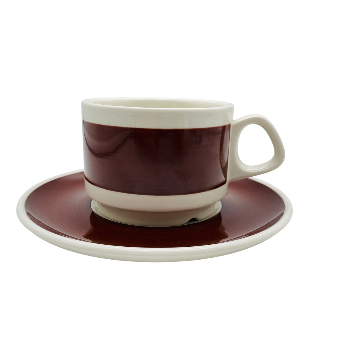 Villeroy & Boch Tasse Braun aus Porzellan