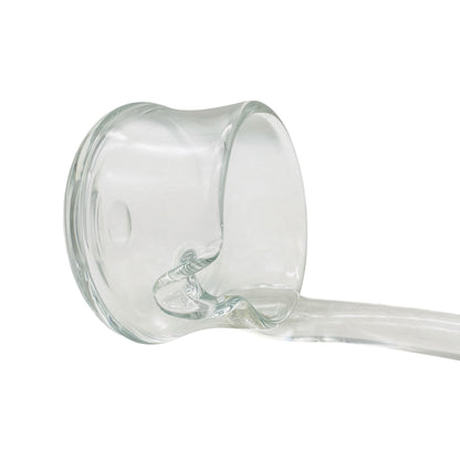 Vintage Bowleschöpfer Kelle aus Glas Glaskelle 60er 70er Jahre Bowle