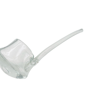 Vintage Bowleschöpfer Kelle aus Glas Glaskelle 60er 70er Jahre Bowle