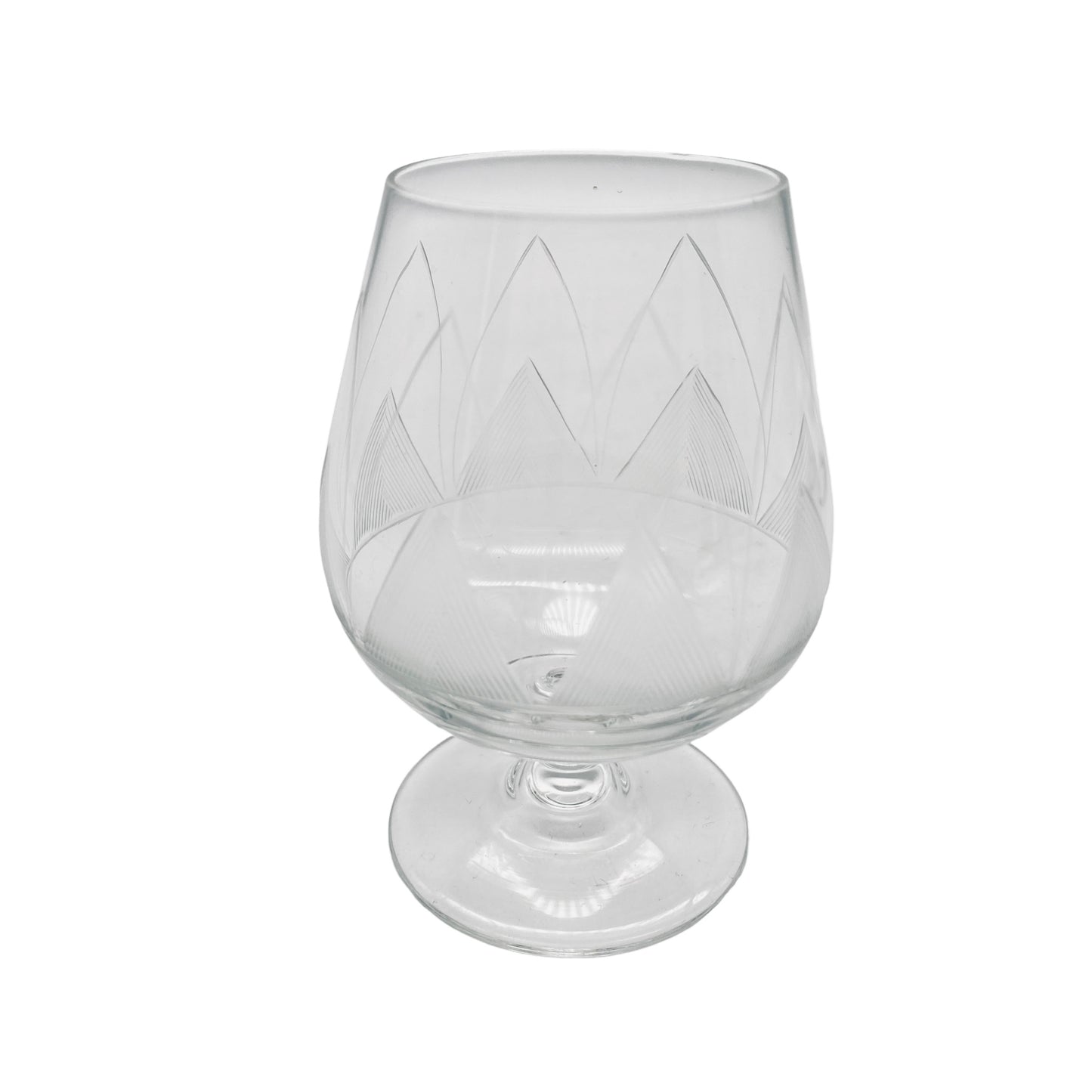 Vintage Cognacgläser Likörgläser beschliffen 50er 60er Gläser Glas