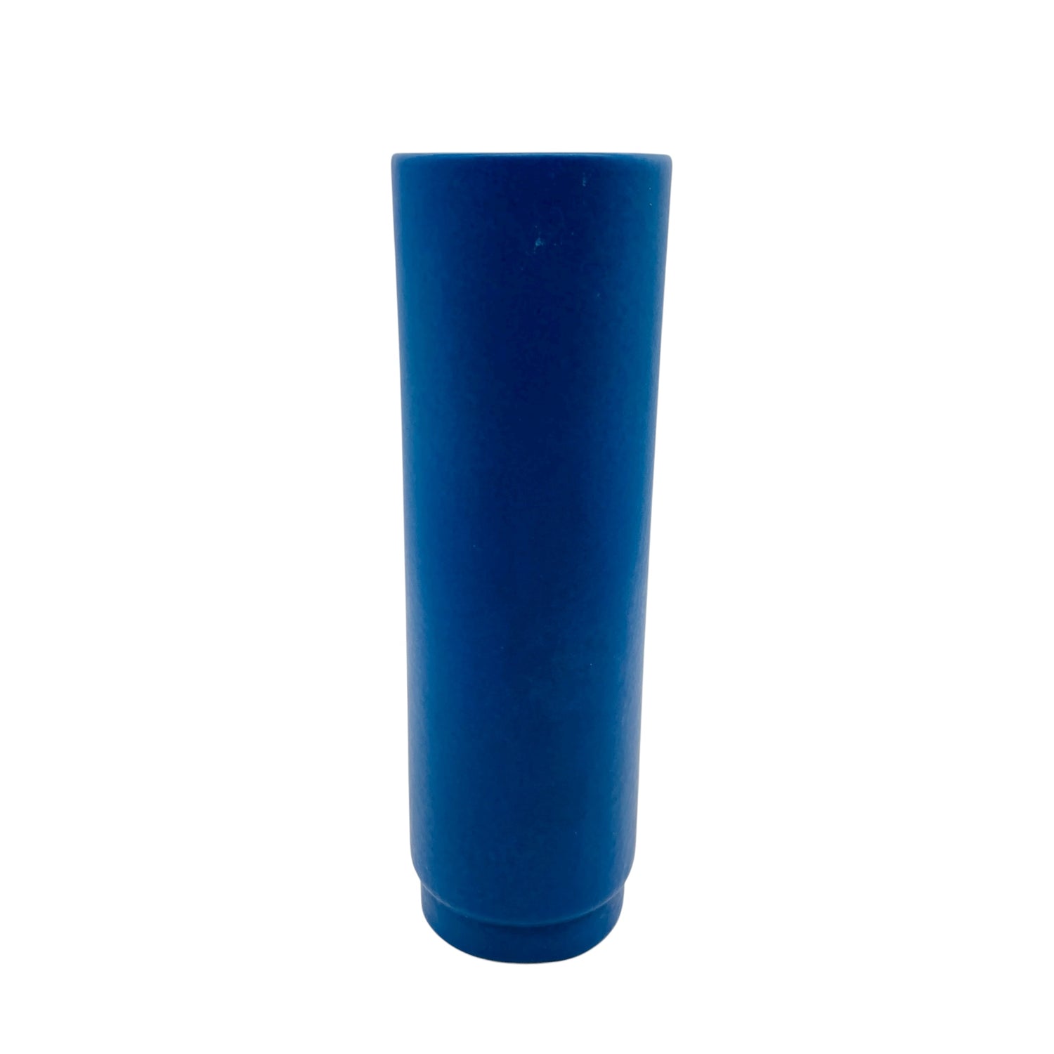 Vintage Keramikvase Nr 6/25 blau matt 60er 70er Jahre Dekoration Mid Century