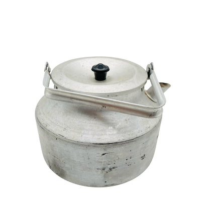 Vintage Kessel Wasserkessel aus Alu 50er 60er Jahre ca 1 Liter Dekoration Küche