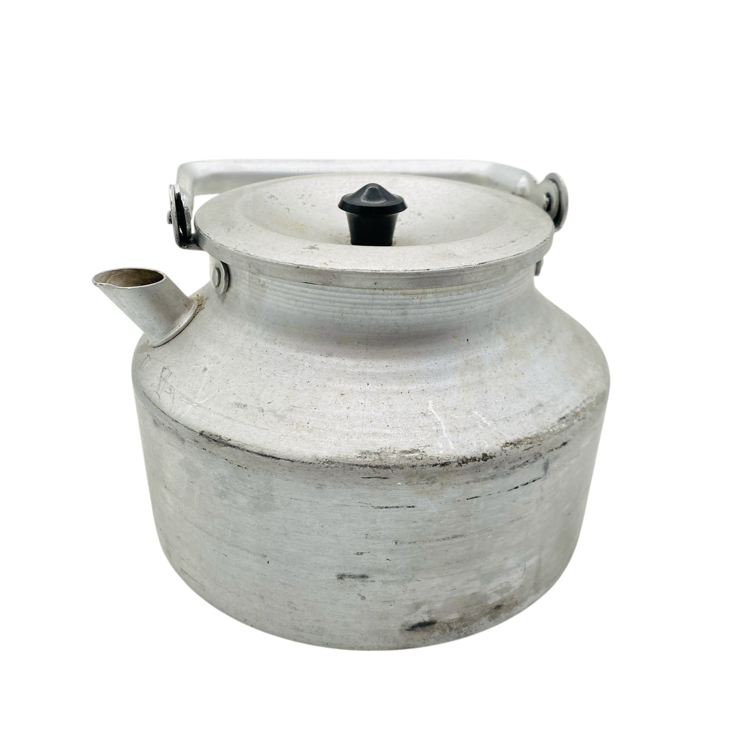 Vintage Kessel Wasserkessel aus Alu 50er 60er Jahre ca 1 Liter Dekoration Küche