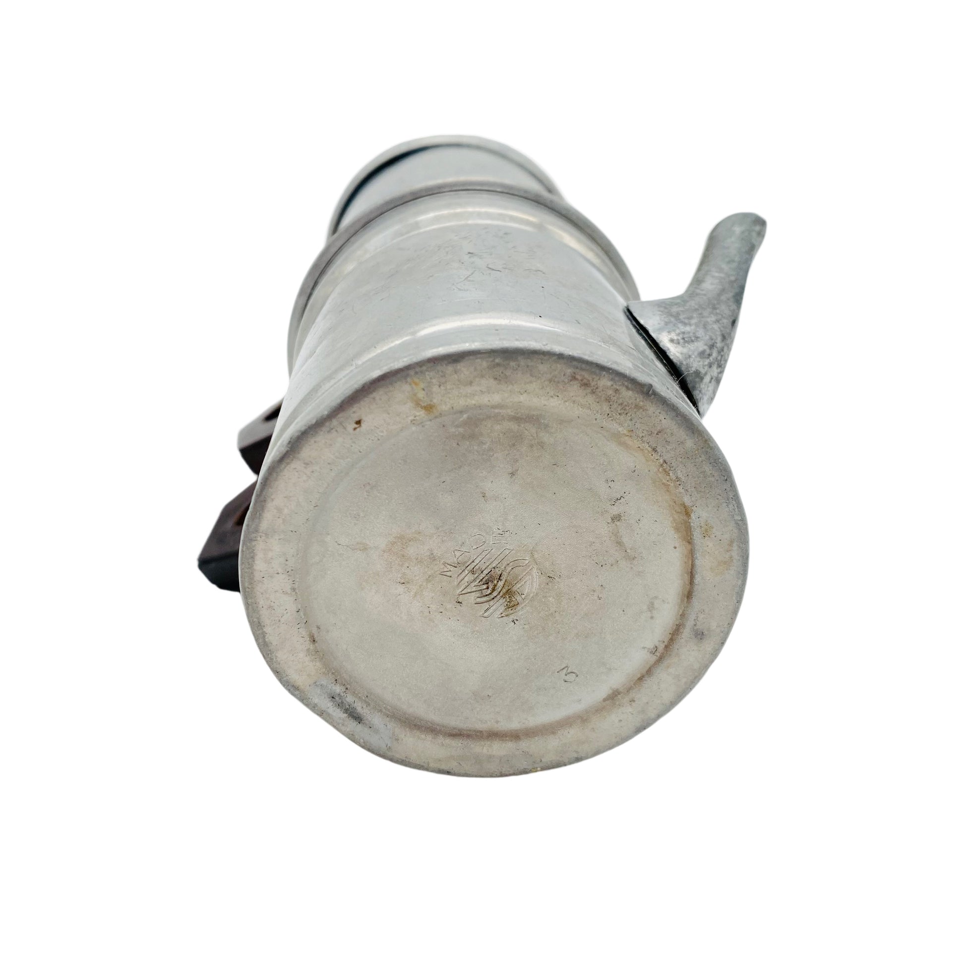 Vintage Kippkannee Kaffeekocher Kaffeebreiter Aluminium 40er 50er