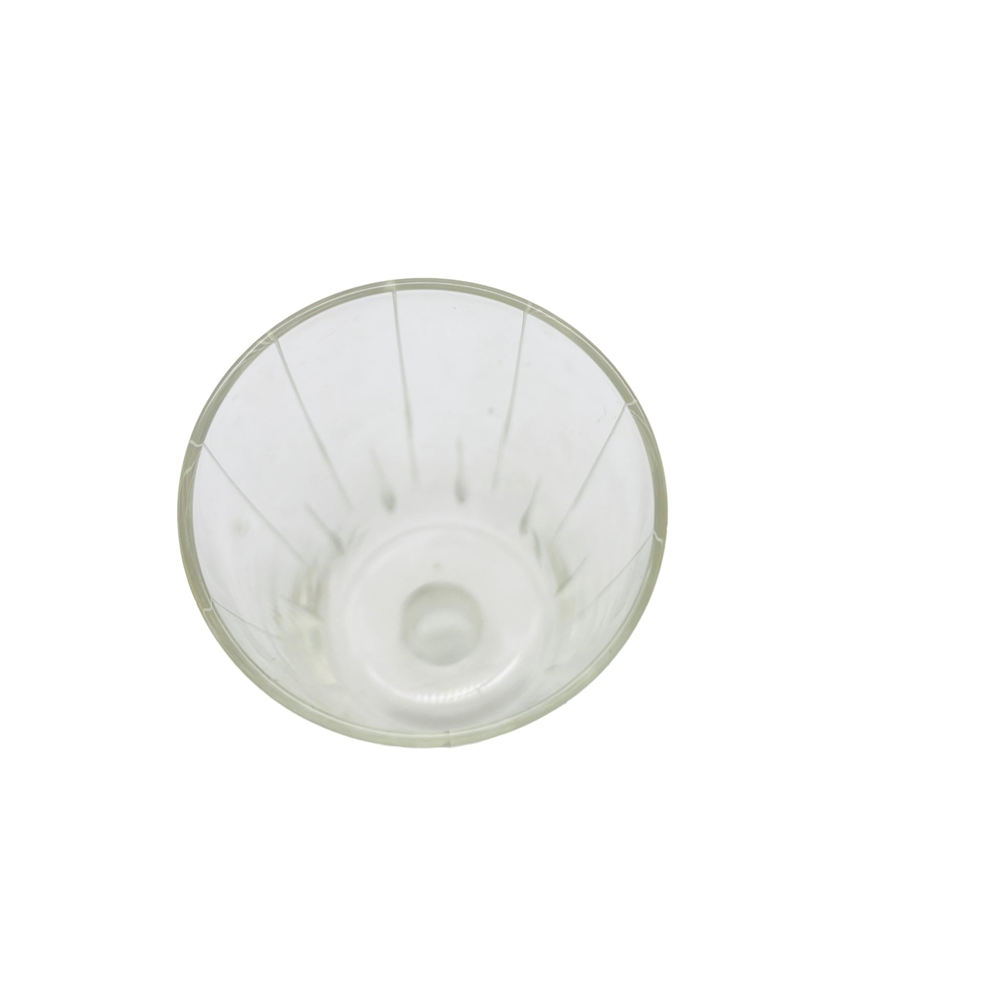 Vintage Likörgläser 5er Set beschliffen  Gläser Mid Century Glas 50er 60er